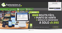 Desktop Screenshot of facturacion.cl