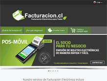 Tablet Screenshot of facturacion.cl